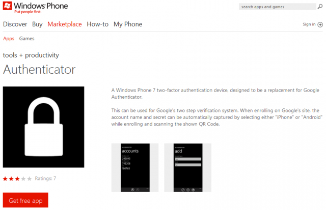 AWS Multi-Factor AuthenticationでVirtual MFA devicesとしてWindows Phoneの ...