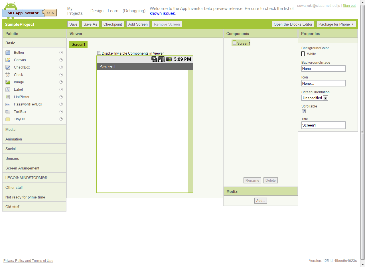 コーディングなしでAndroidアプリ開発ができるツール「App Inventor for Android」を触ってみました ...