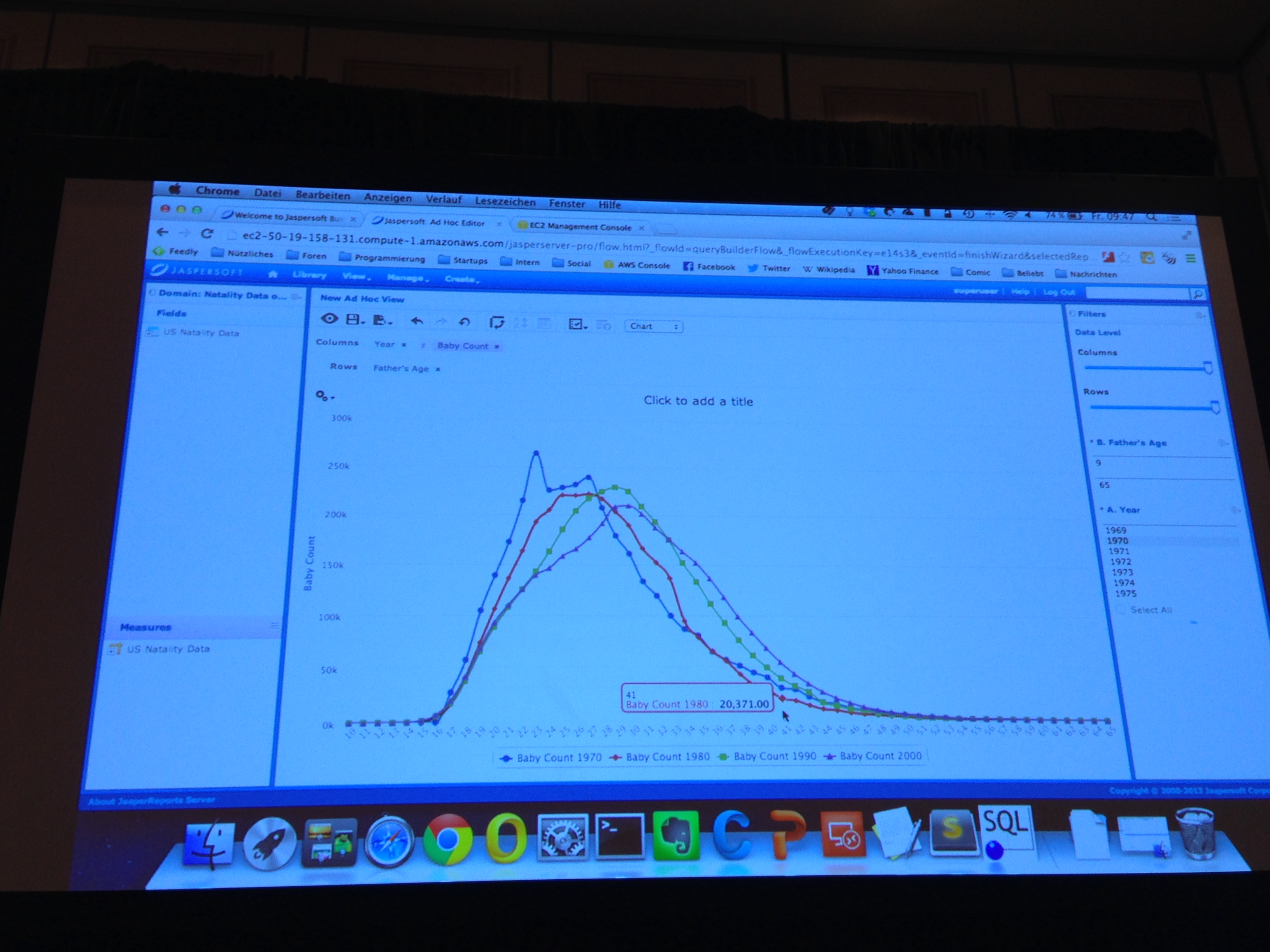 AWS reInvent2013参加レポート 23 Redshiftデモ(CrossRegion Snapshot あり