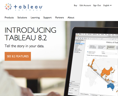 Tableau 8.2 リリース＆Mac向けプロダクトが遂に利用可能に!!