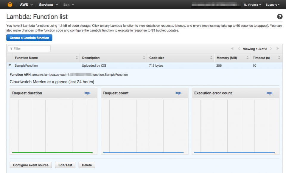 AWS Lambda の Function を iOS からアップロードする | DevelopersIO