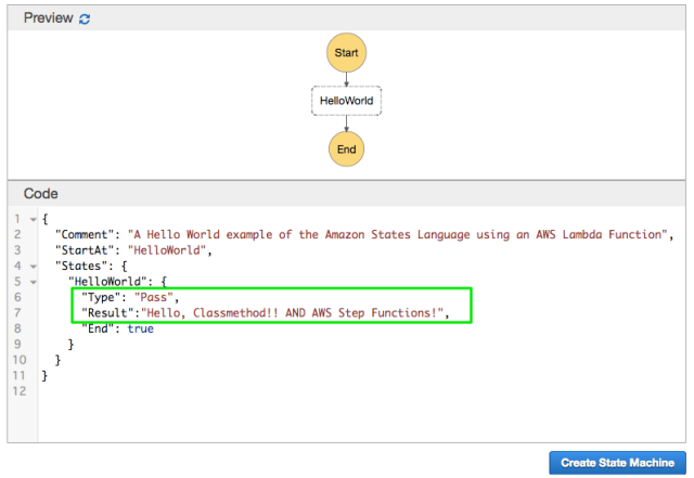 AWS Step Functions: はじめてのAWS Step Functions – ステートマシンの実行 #reinvent ...
