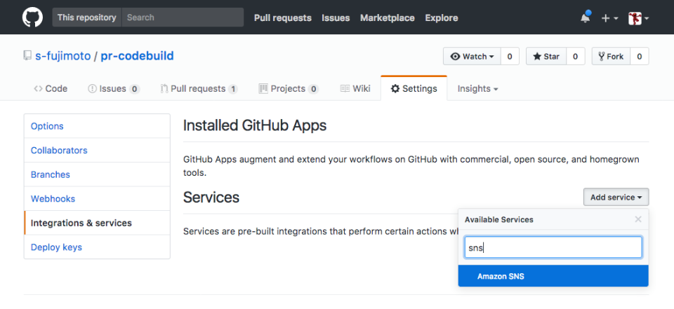 CodeBuild で GitHub の pull request をビルドできるようになりました | DevelopersIO
