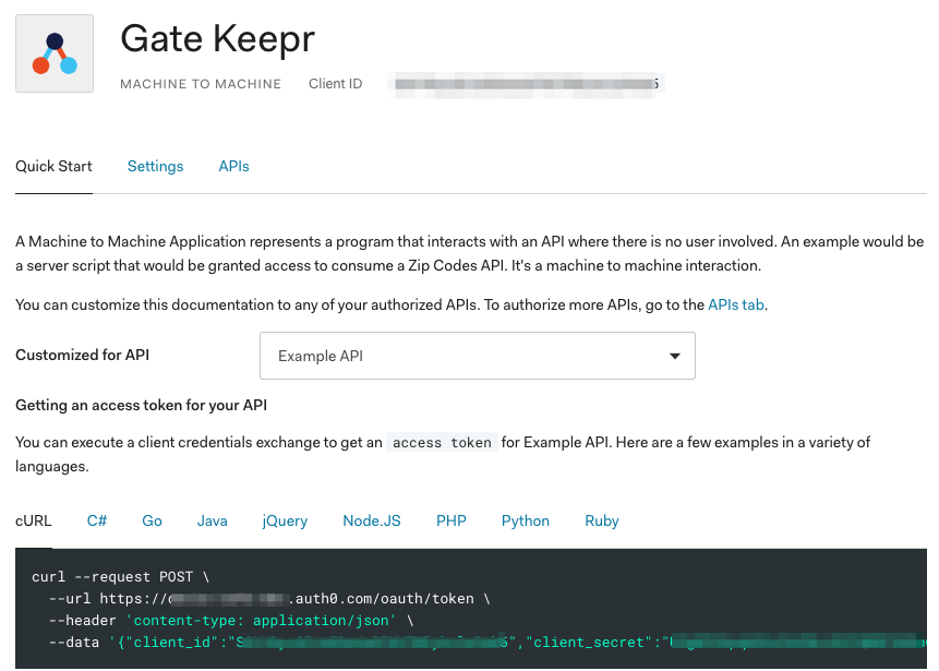 Auth0 の MACHINE TO MACHINE 認証によるAPIの認可 | DevelopersIO