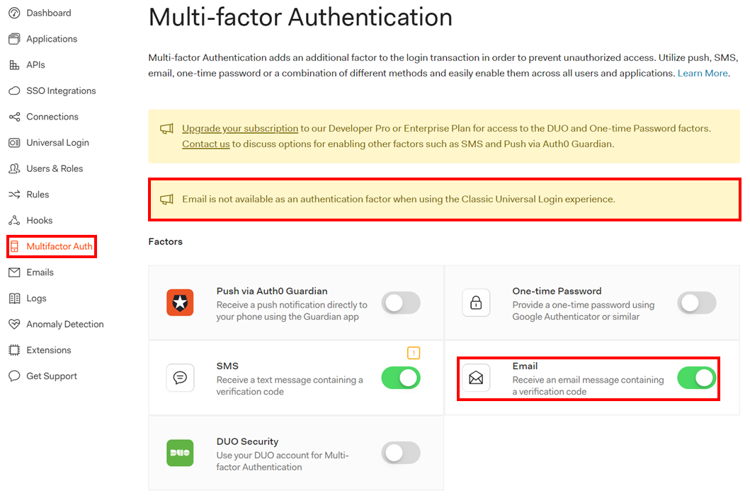 何かと話題の二段階認証をAuth0で実装してみた（Email編） | DevelopersIO