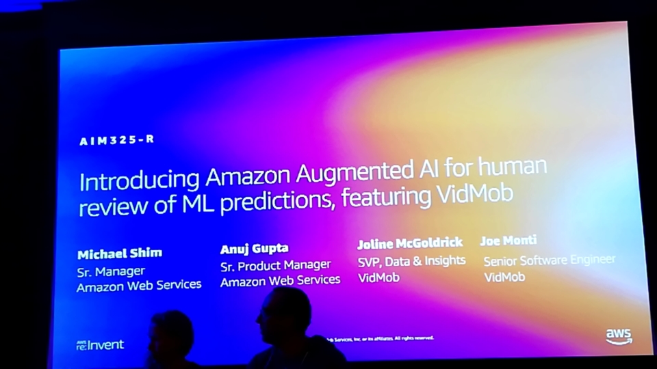 [レポート] Amazon Augmented AI (Amazon A2I) を使った機械学習の推論結果レビュー Introducing ...