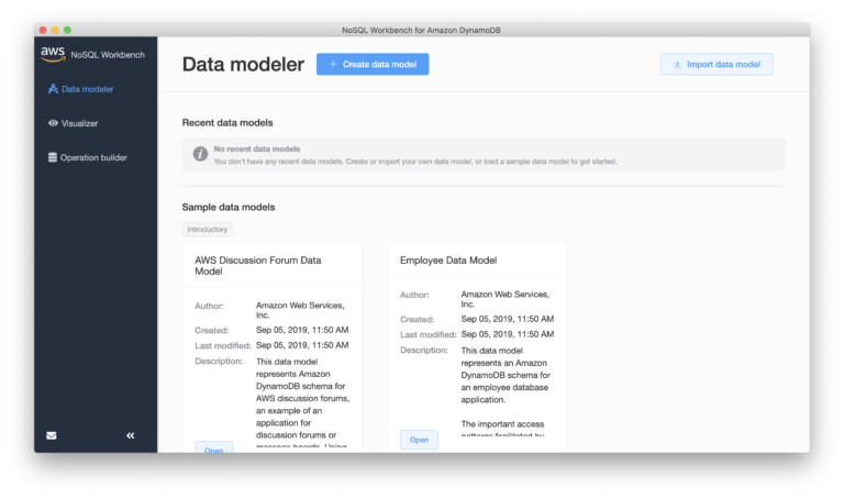 Amazon Nosql Workbench Amazon DynamoDB用 NoSQL WorkbenchがGAになったので使ってみた | DevelopersIO