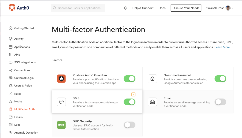 Auth0を使ってリモートワークでのログイン時にMFAを行う | DevelopersIO