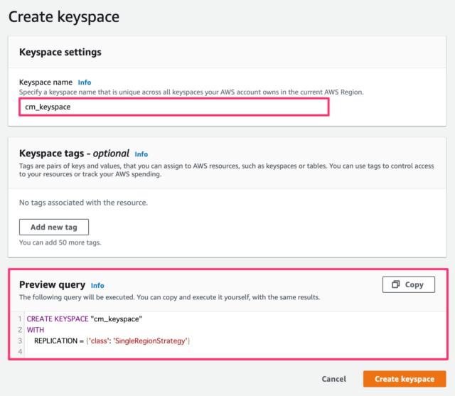 [アップデート] Amazon Keyspaces (for Apache Cassandra) が GA されました | DevelopersIO