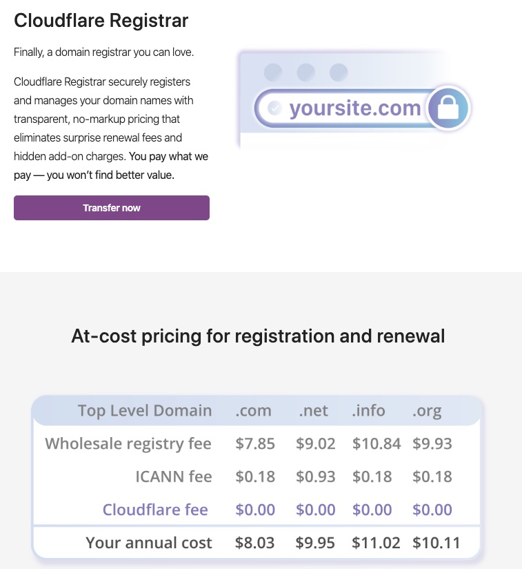 ドメインを原価提供している Cloudflare Registrar を試してみた | DevelopersIO