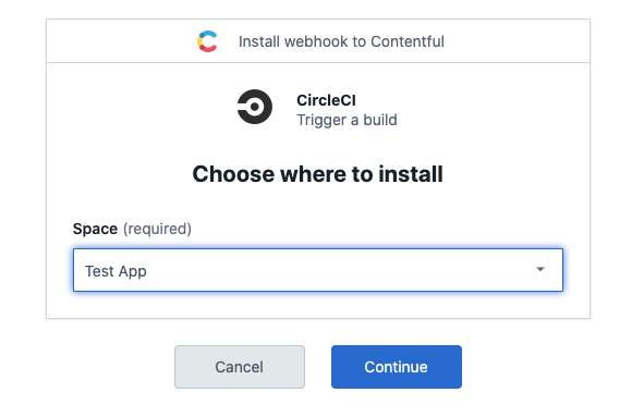 Contentful CircleCI