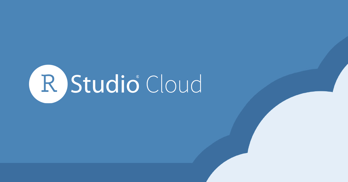 RStudio Cloudを使って自前で環境を持たずにRの開発をしてみよう