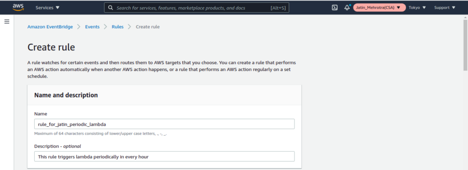 Scheduling Lambda with AWS EventBridge | DevelopersIO
