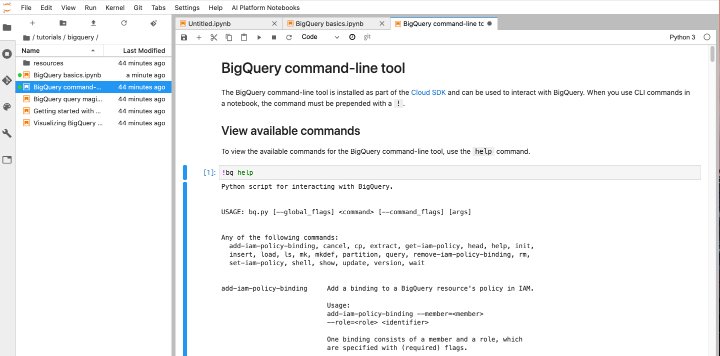 AI Platform Notebooks を使って、さくっとノートブック環境を立ち上げて BigQuery にアクセスしてみた ...