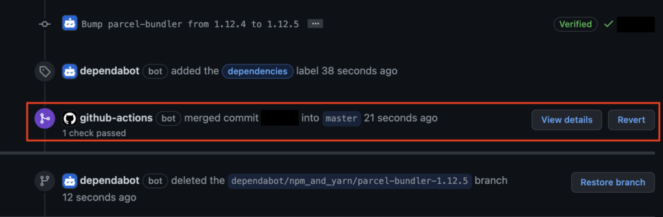 GitHub Dependabotが自動作成してくれるPRの中で、パッチバージョンの更新だけAutoMergeする | DevelopersIO