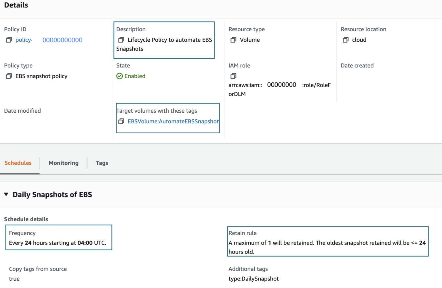Lifecycle Managerを使用してCloudFormationでEBSスナップショット作成の自動化をしてみた。 DevelopersIO
