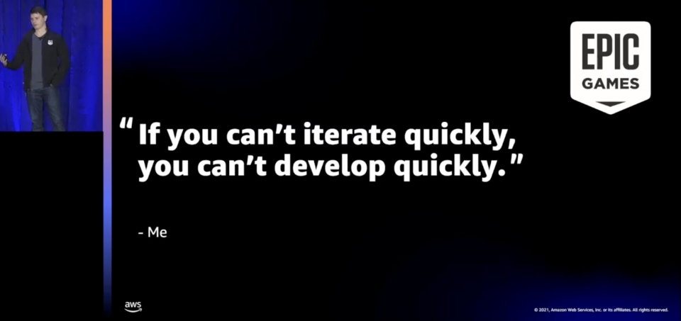 [リポート]How Epic Games develops Fortnite faster with a build farm on AWS ...