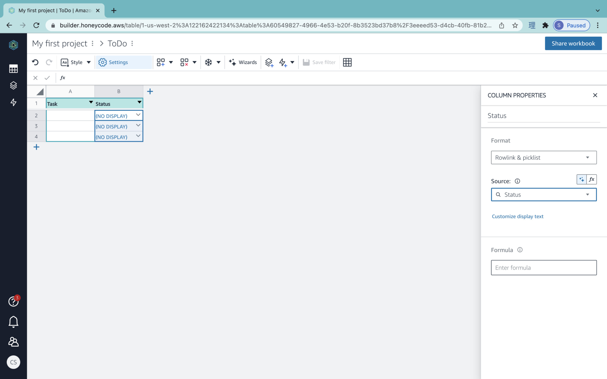 Make a simple ToDo application with AWS Honeycode | DevelopersIO