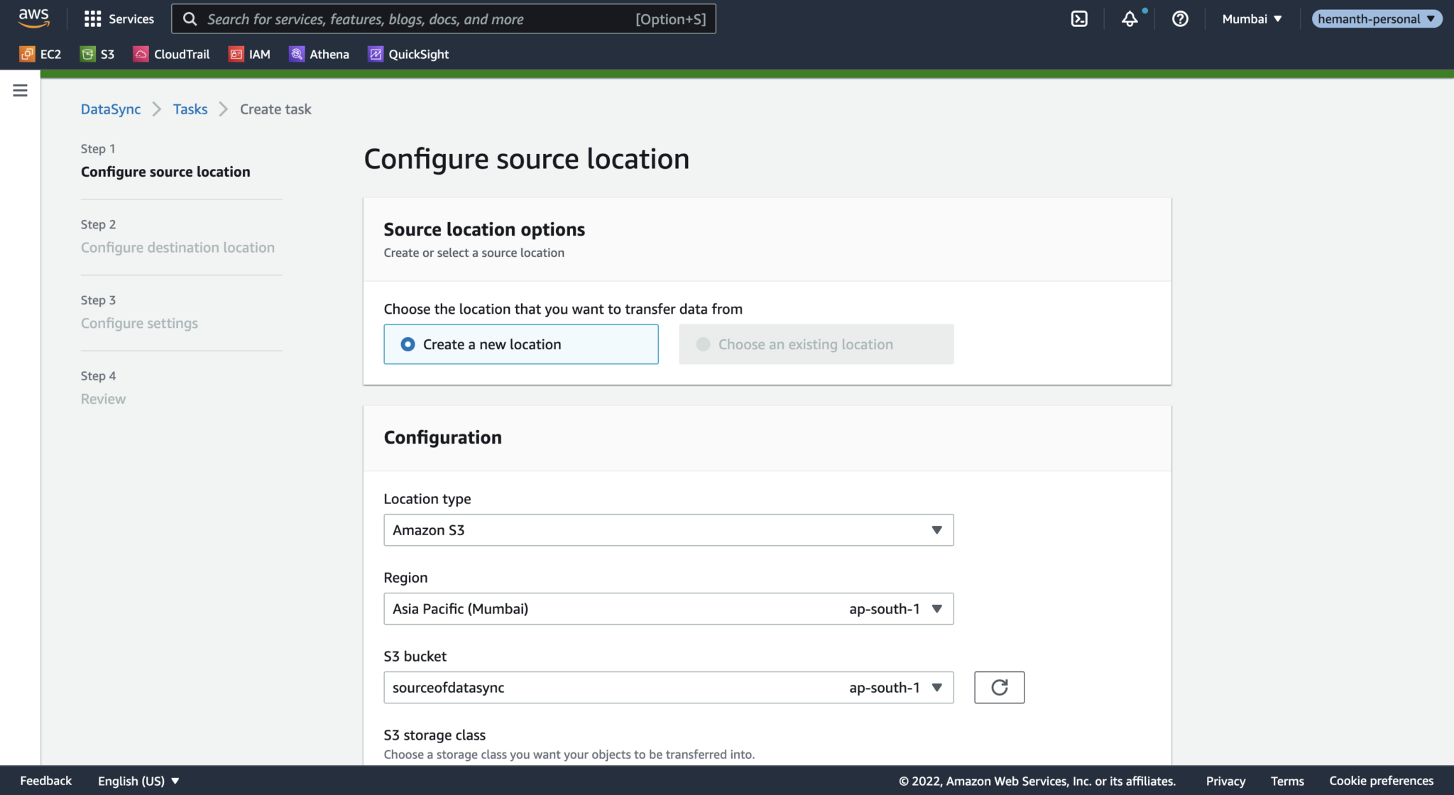 Copy files between buckets in S3 using AWS DataSync DevelopersIO