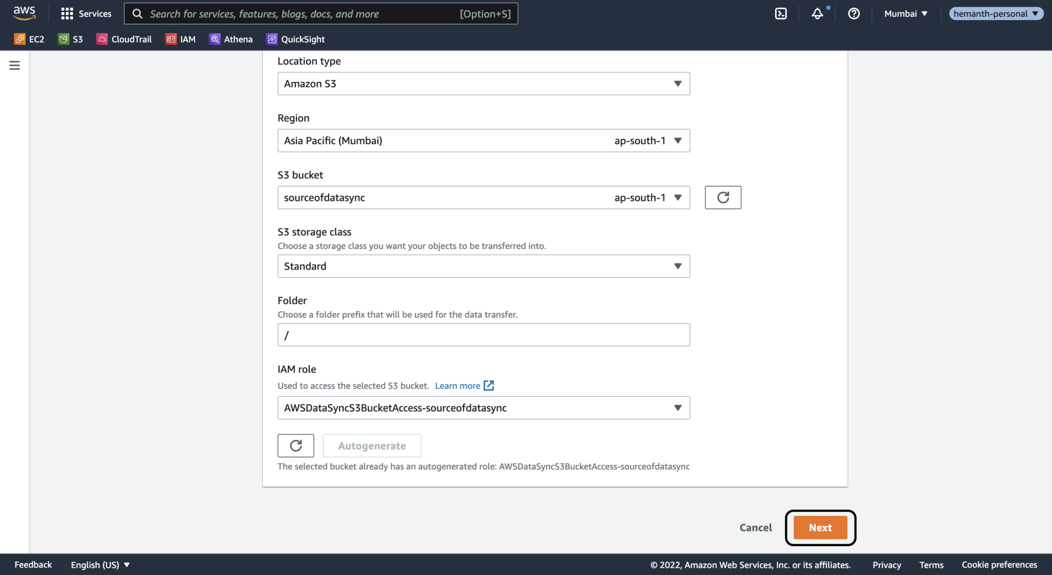Copy files between buckets in S3 using AWS DataSync DevelopersIO