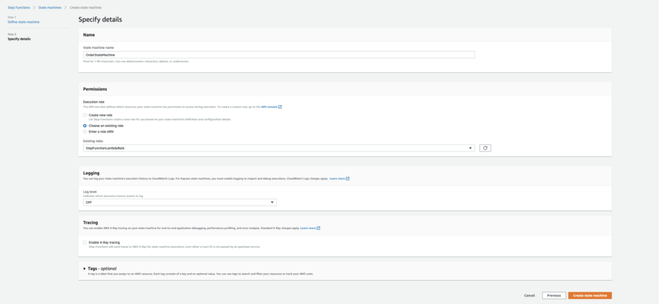 Create A Serverless Workflow Using AWS Step Functions And AWS Lambda ...
