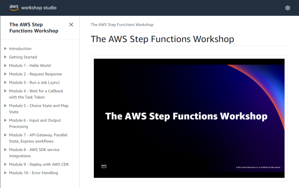 AWS Step Functionsの入門にピッタリ？ AWS公式のセルフスタイル・ワークショップが公開されました！ | DevelopersIO