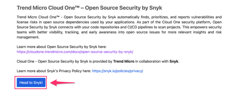 Cloud One Open Source Security by Snykを利用してオープンソースのコードに含まれる脆弱性を確認してみた ...