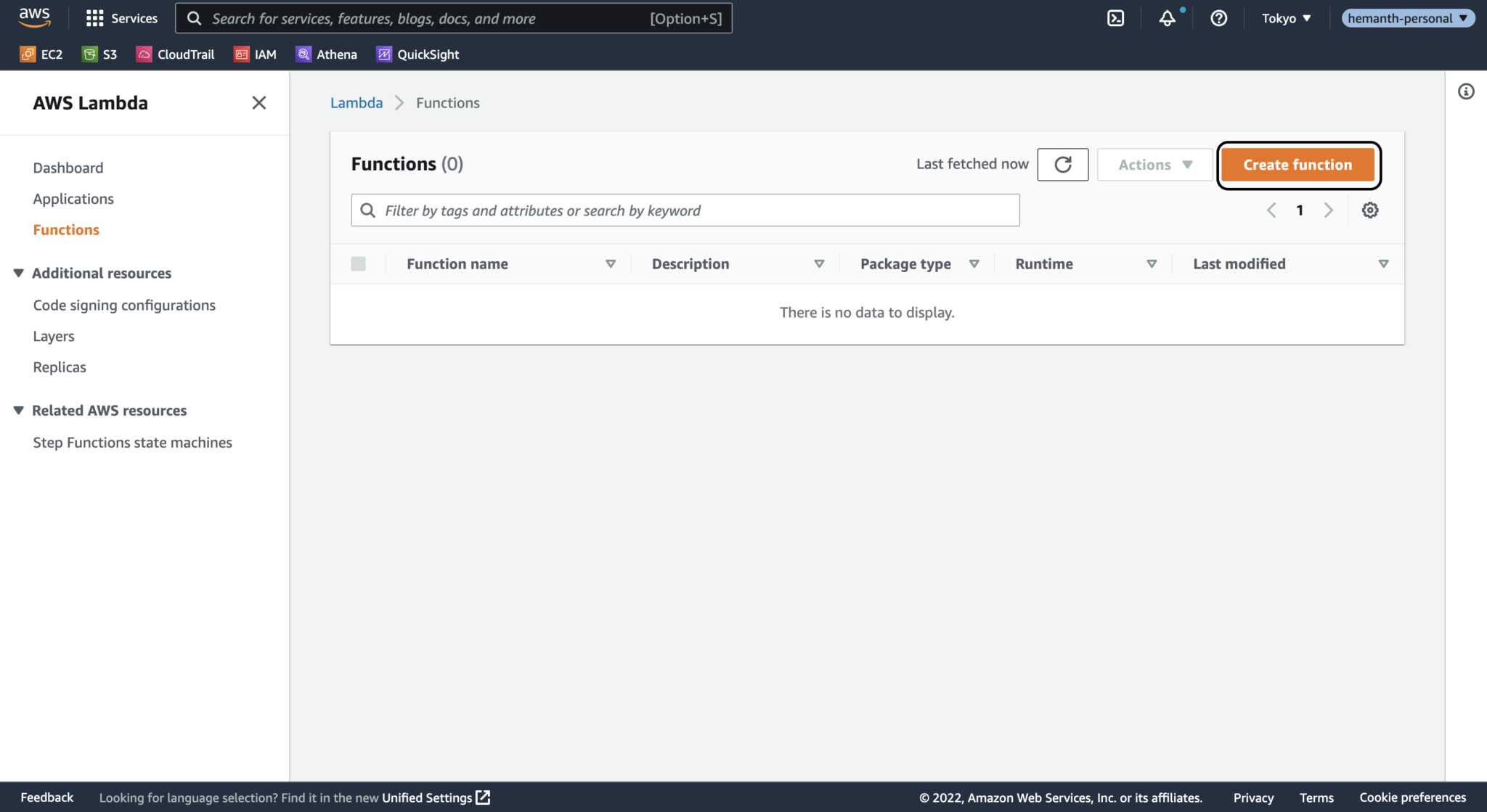 Create Lambda Function to handle the SNS Messages | DevelopersIO