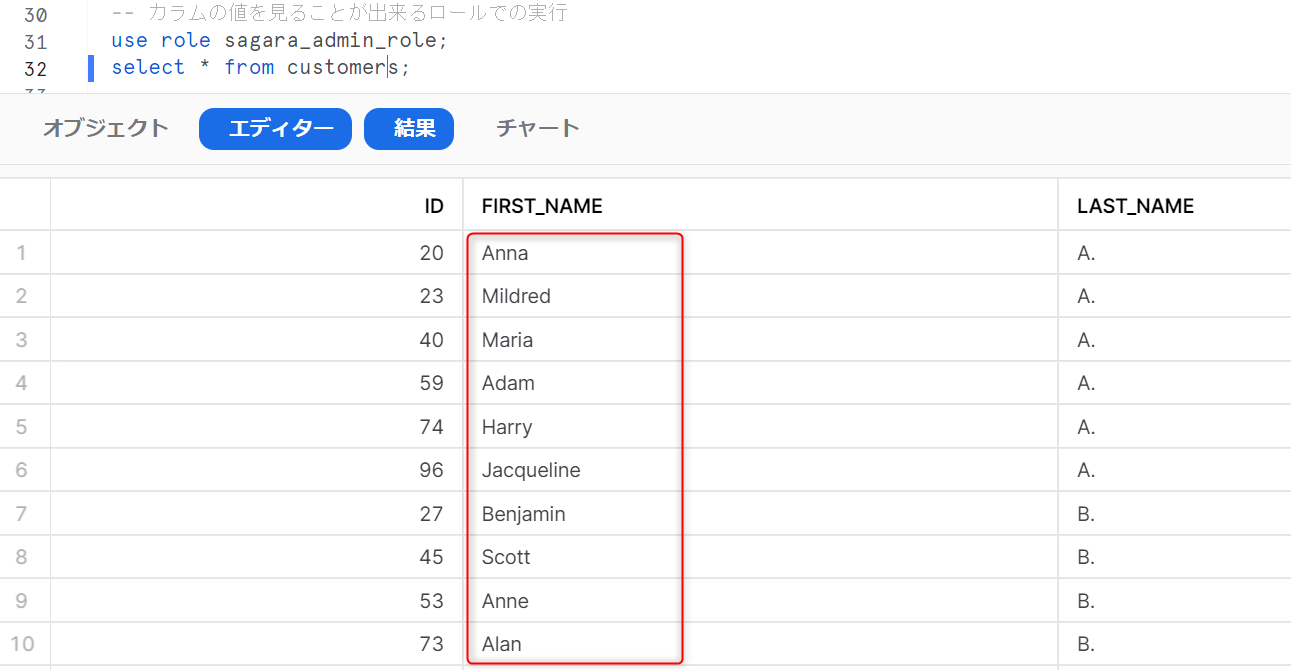 Snowflakeでタグを介してマスキングポリシーを付与できる「Tagbased Masking Policies」を試してみた
