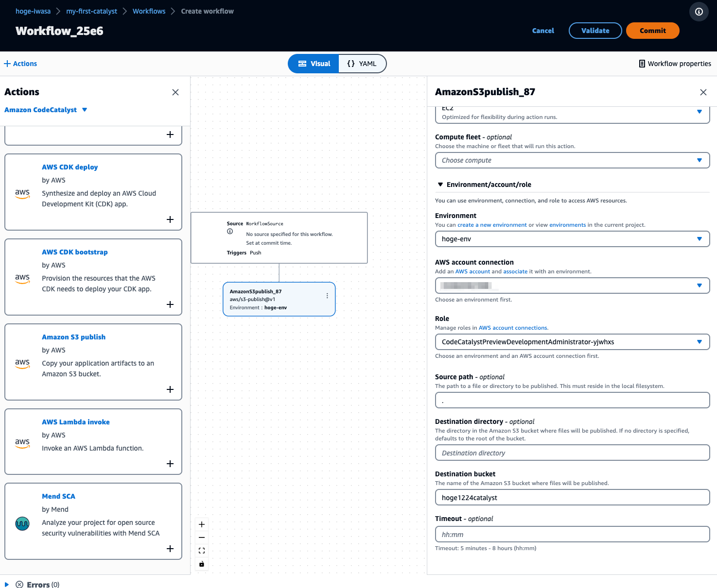 Amazon CodeCatalyst を使ったので概念などを整理してみた | DevelopersIO
