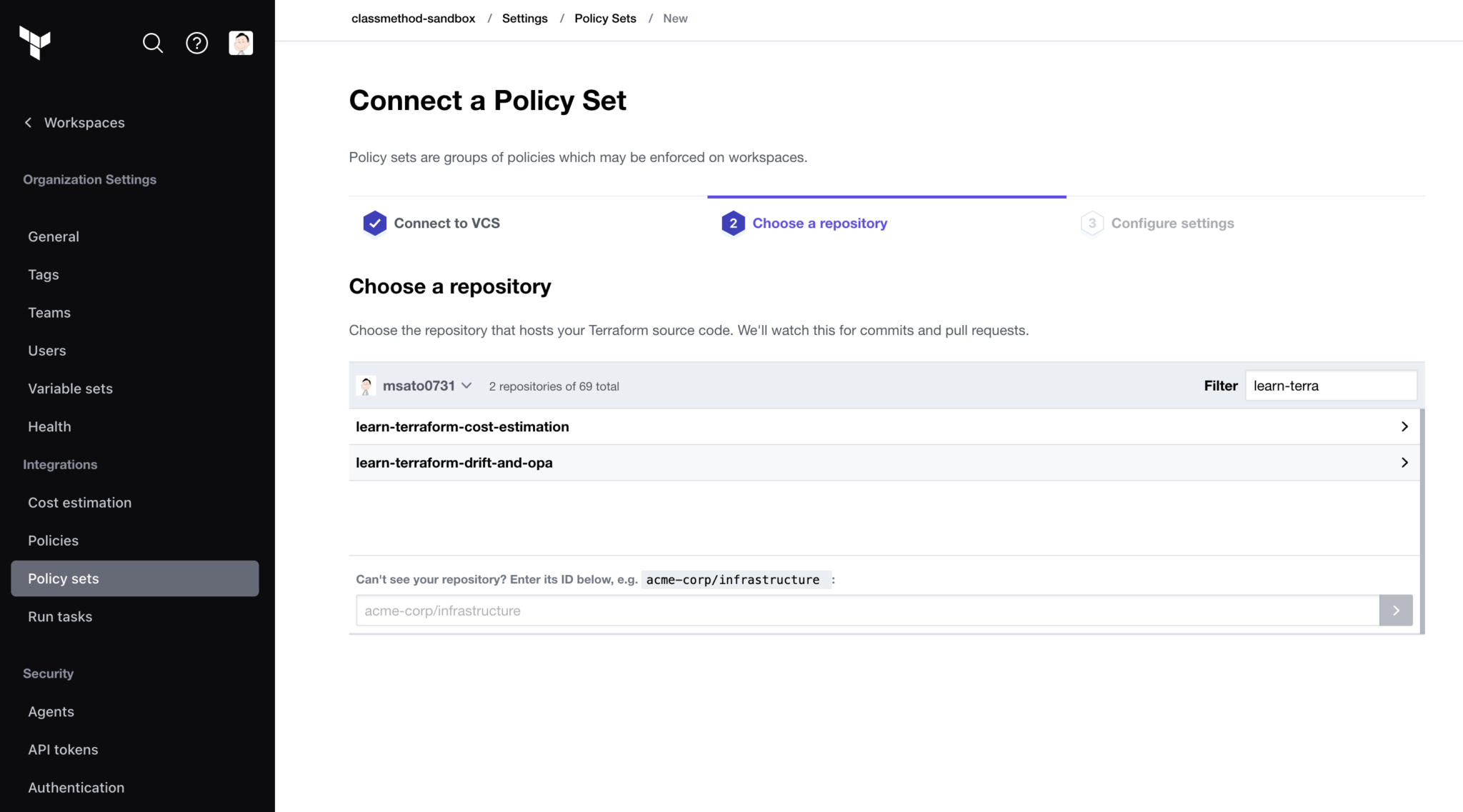 Sentinel Policy Terraform CloudでSentinelを使ってPolicy as Codeやってみた | DevelopersIO