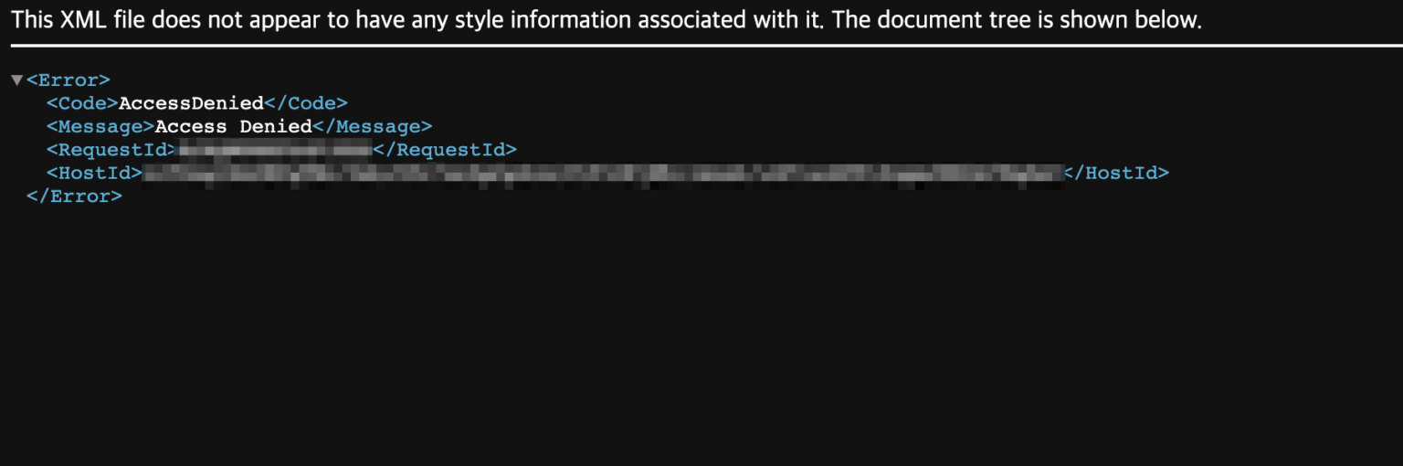 Amazon S3에서 퍼블릭 액세스 차단을 비활성화 했음에도 AccessDenied이 뜨는 경우 해결 방법은