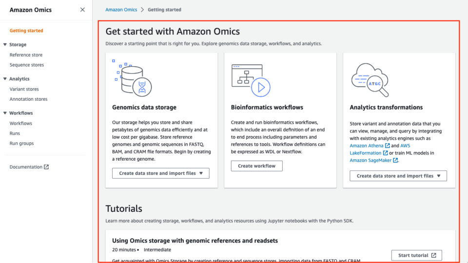 Amazon Omicsを使ってみた(Omics Storage編) #reinvent | DevelopersIO