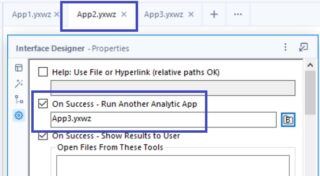 Chained analytics apps in Alteryx | DevelopersIO