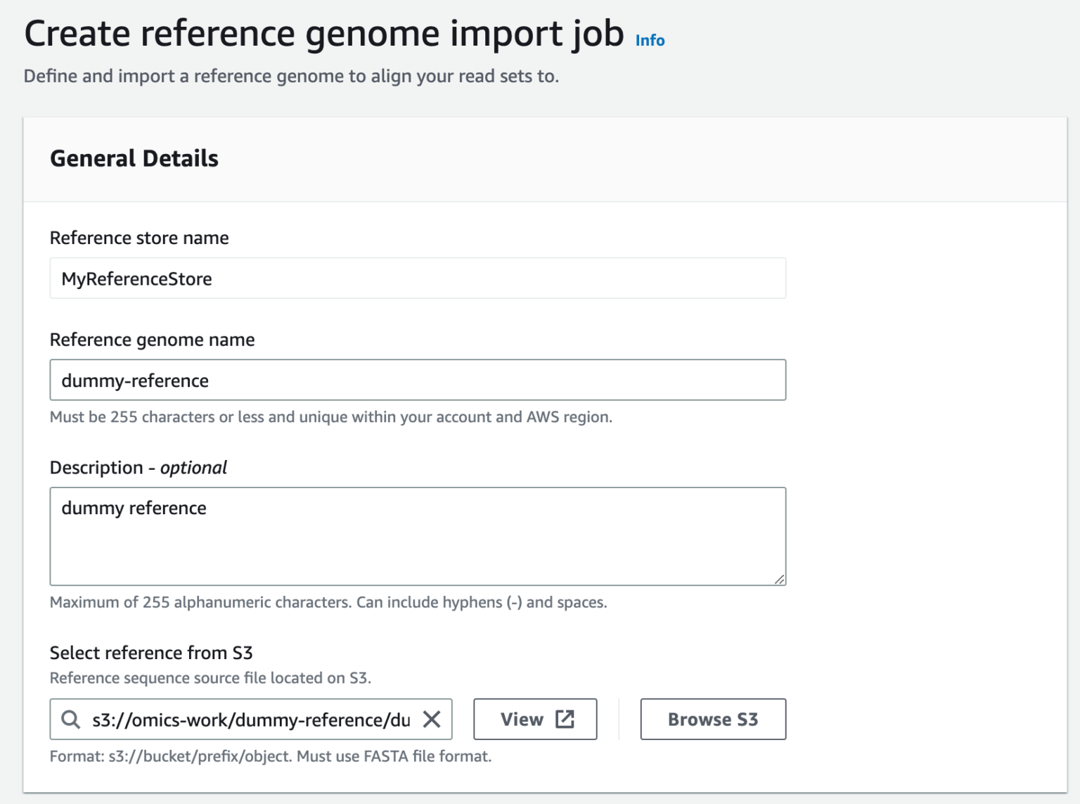リファレンスゲノムがまだこの世に存在しないけど Amazon Omics Storage へリードを保存したいときに試した方法 ...