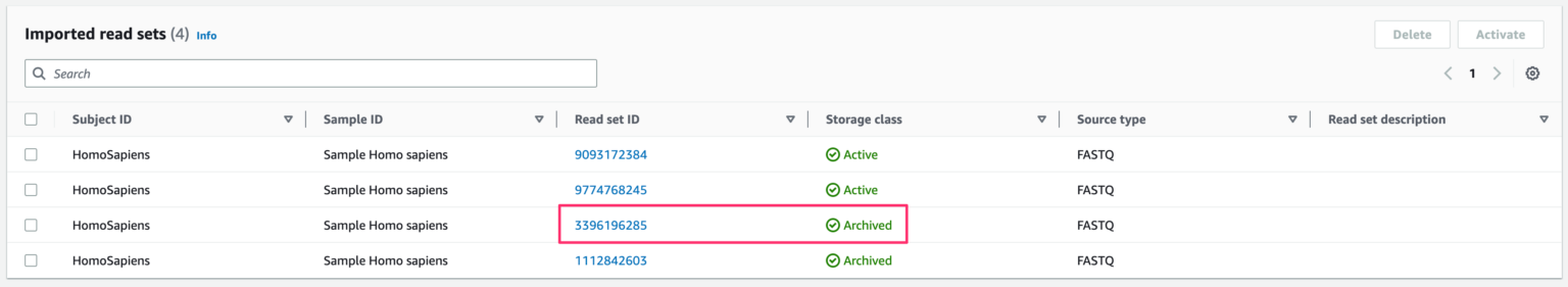 Amazon Omics Storage に保存したファイルのメタデータから files の項目が表示されるケースとされないケースの違いを調べ ...