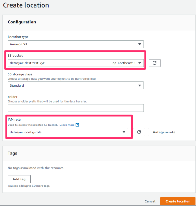 AWS DataSync でクロスアカウントの Amazon S3 ロケーションとの間でデータを転送してみた | DevelopersIO
