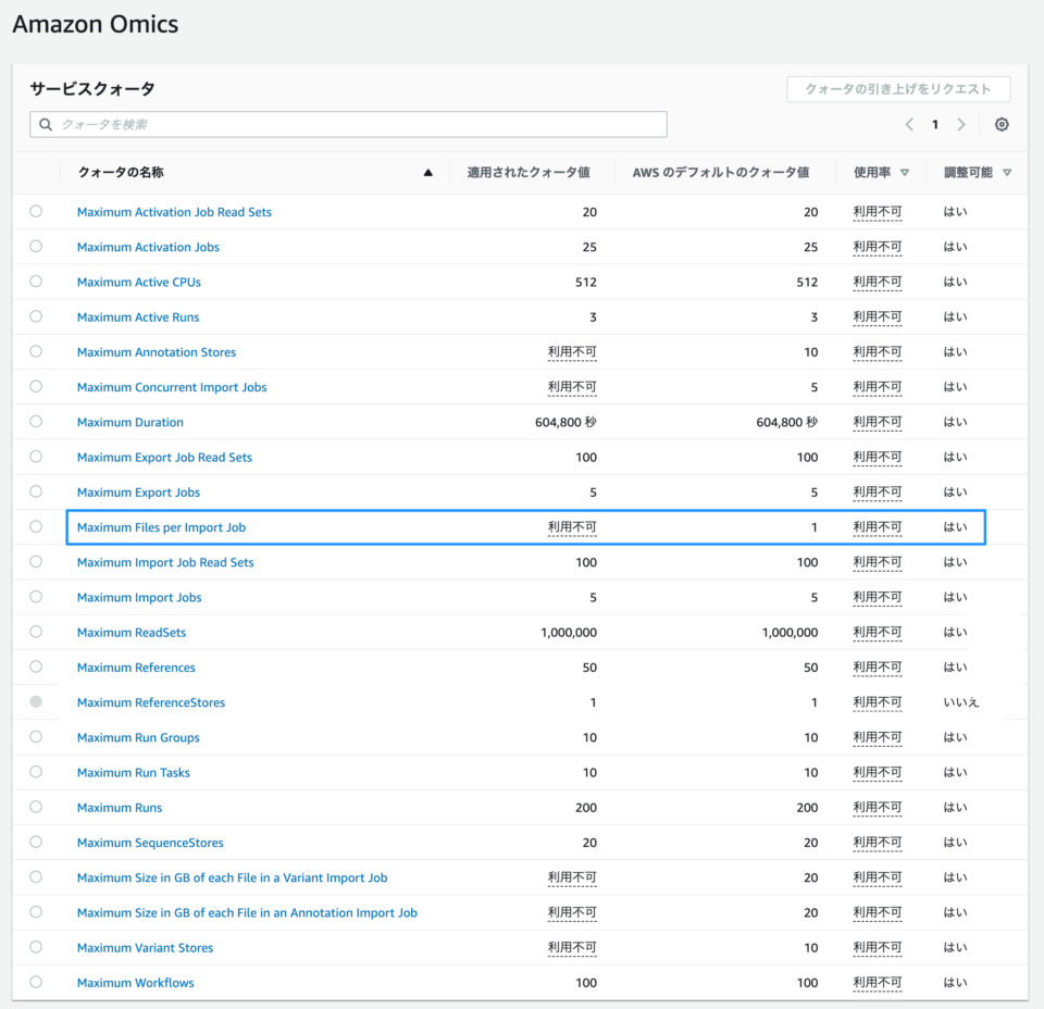 Amazon Omics Analytics の Variant Store へファイルの一括インポートができるようになりました ...