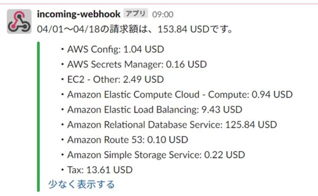 Cloud9 で SAM を利用し AWS サービス毎の請求額を毎日 Slack に通知する | DevelopersIO