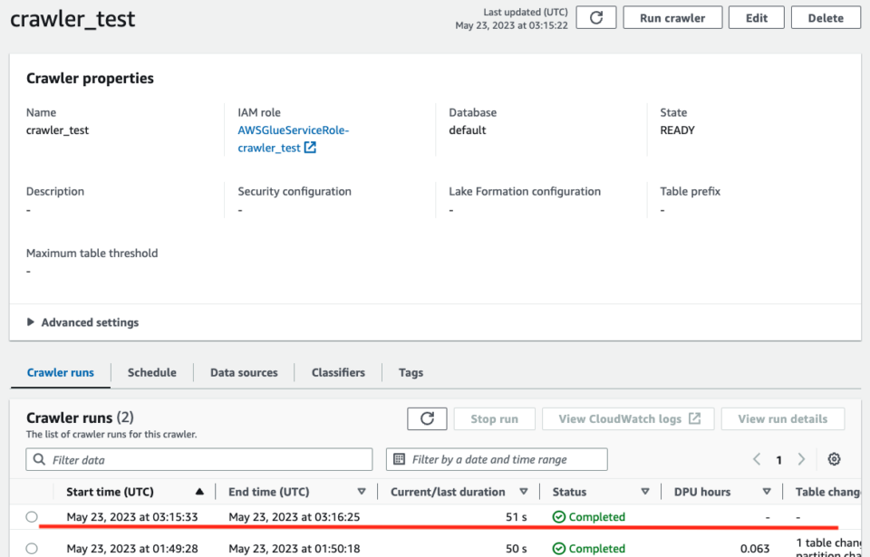 AWS Glue Crawler実行時にテーブルの更新を検知して通知する方法 | DevelopersIO