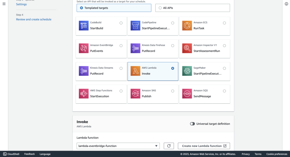 I tried scheduling a Lambda function through EventBridge | DevelopersIO