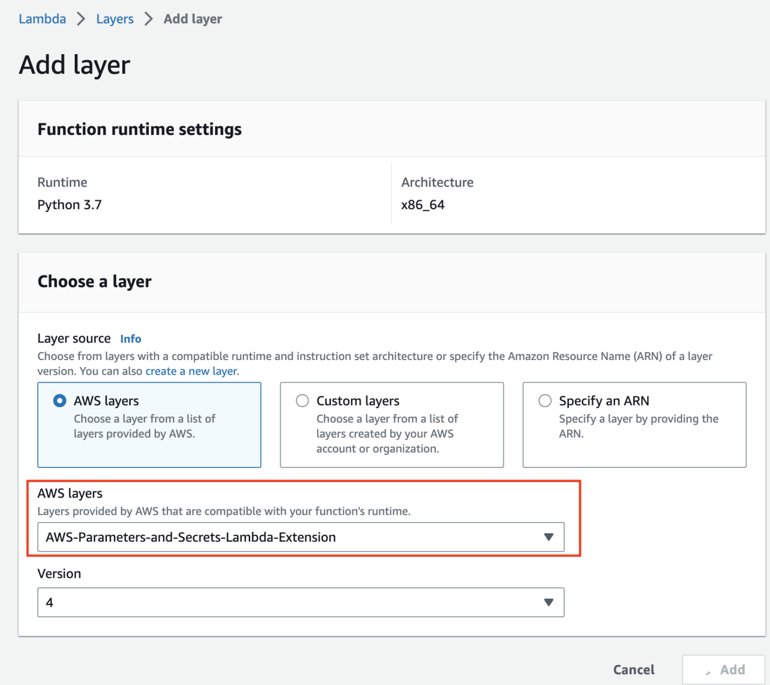 AWS Parameters and Secrets Lambda Extensionを使用してみた | DevelopersIO
