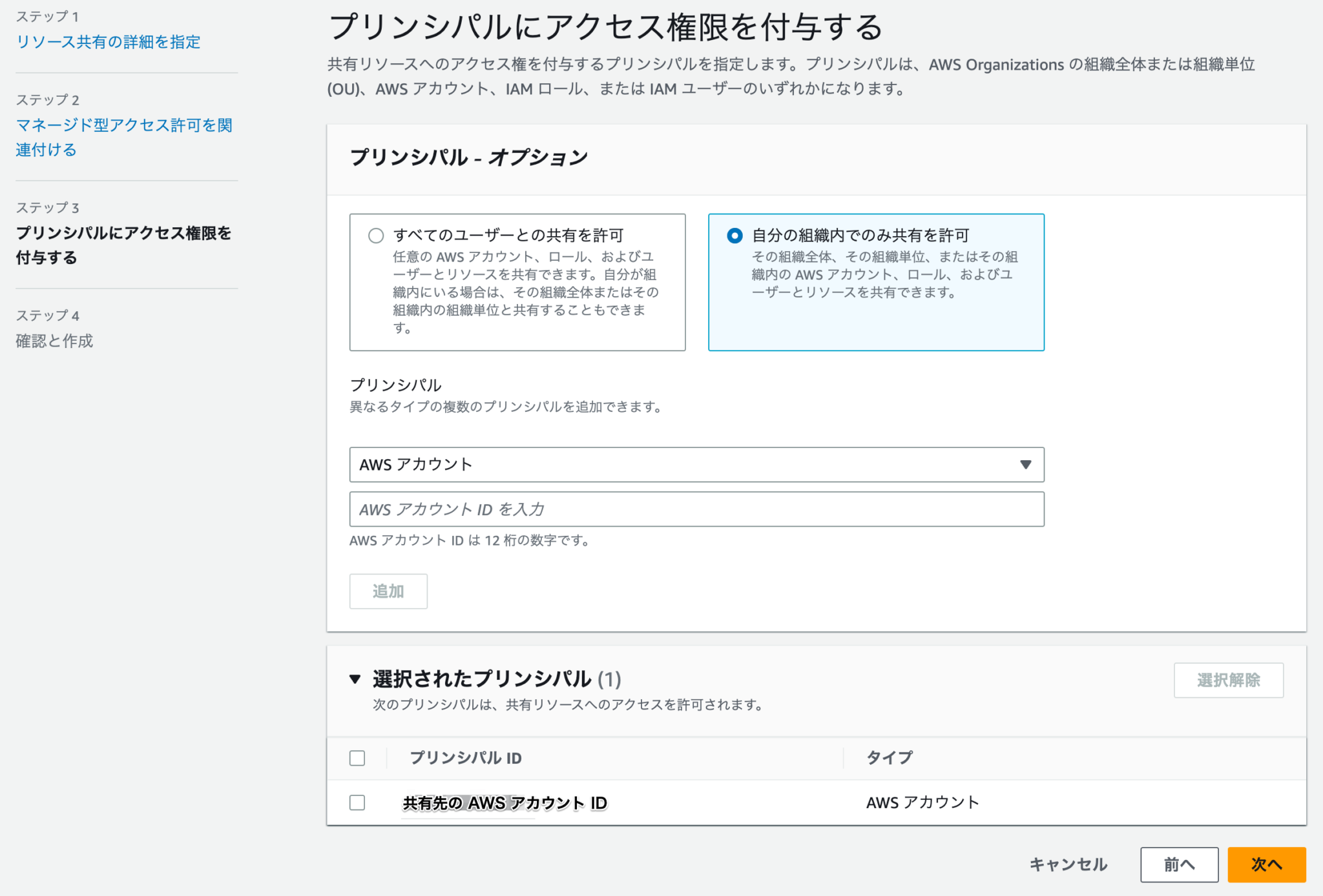 AWS Verified Access グループを AWS Resource Access Manager で他アカウントに共有してみた ...