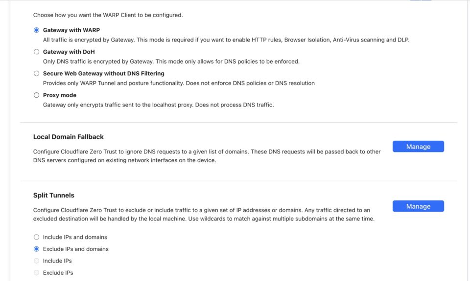 WARP で Local Domain Fallback と Split Tunnel を試してみる | DevelopersIO
