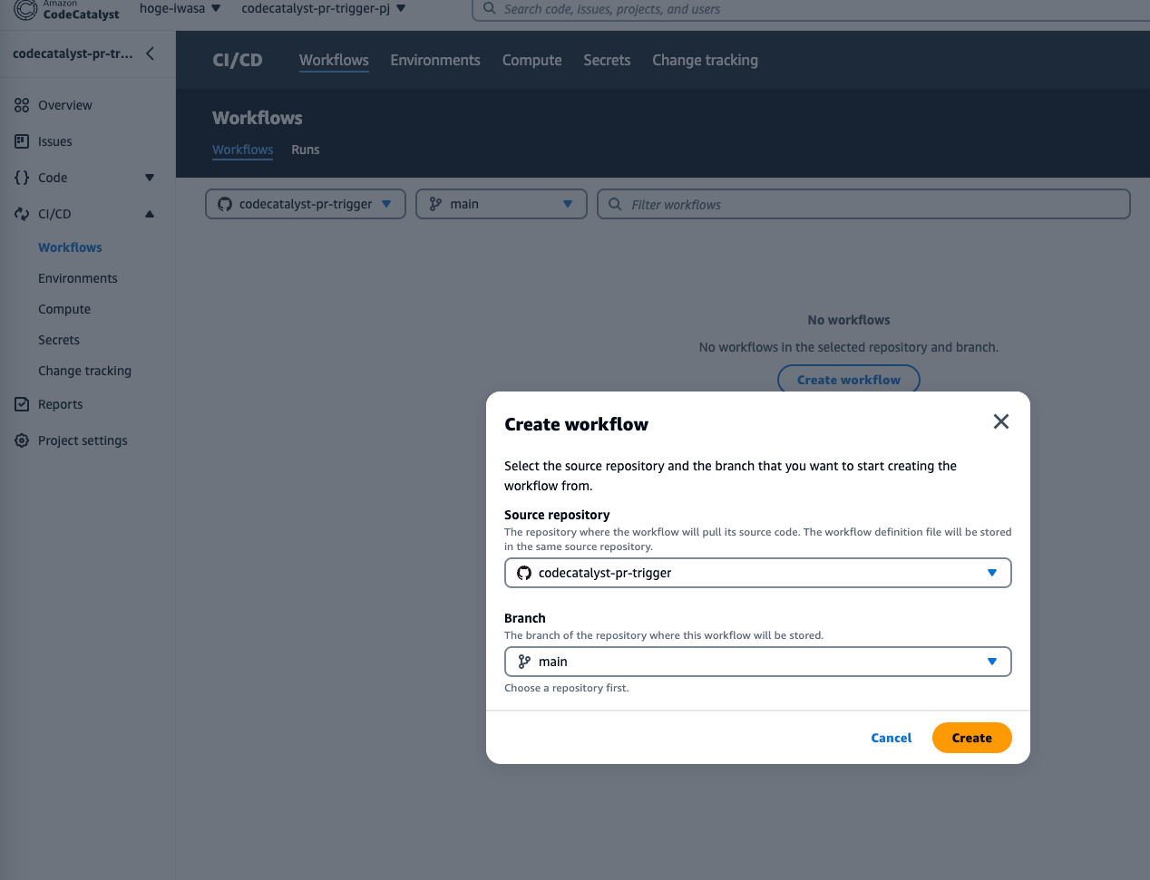 [アップデート] Amazon CodeCatalyst のワークフローが GitHub プルリクエストイベントでトリガー出来るようになりまし ...