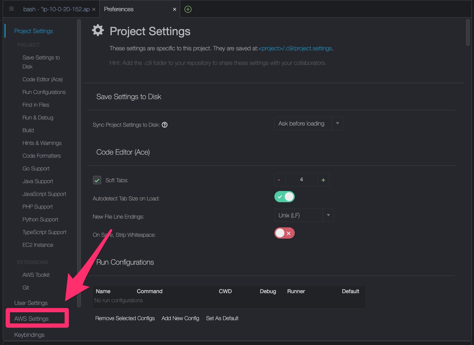 AWS Cloud9 で AWS CLI の実行がエラーになったときの対処方法 | DevelopersIO
