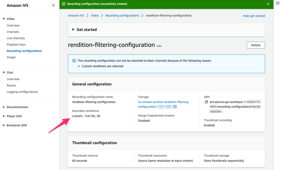 [UPDATE] Amazon IVSのS3への自動録画でrendition filteringができるようになりました ...