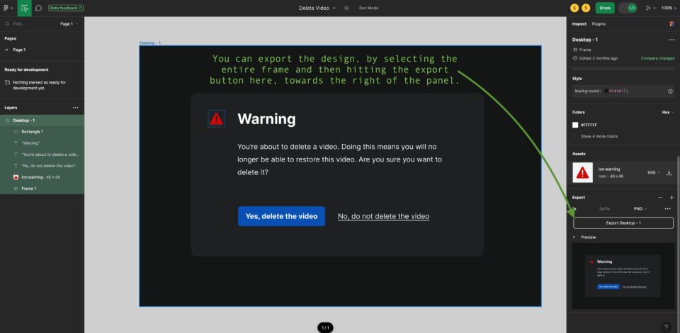 Dev Mode- A new mode for developers in Figma. | DevelopersIO