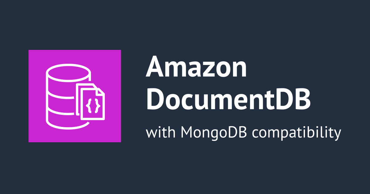 Amazon DocumentDB のコンソール画面からたどり着けるハンズオンコンテンツのご紹介とコマンドの最新版