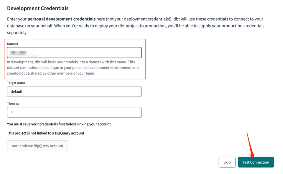 dbtの公式入門ドキュメント『Quickstart for dbt Cloud and BigQuery』を実践してみた #dbt ...